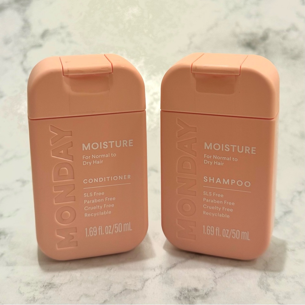 MONDAY Hair Shampoo & MONDAY Hair Conditioner 50ML EACH